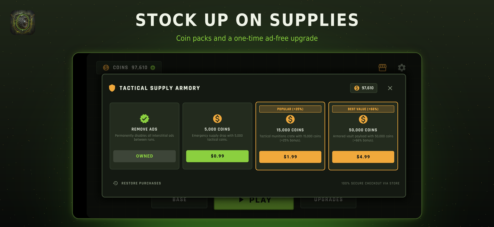 Tactical Supply Armory